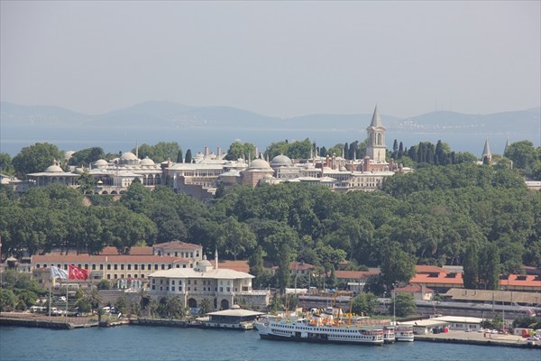 191-Вид на Стамбул, Топкапы